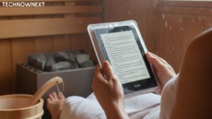 Kindle in sauna