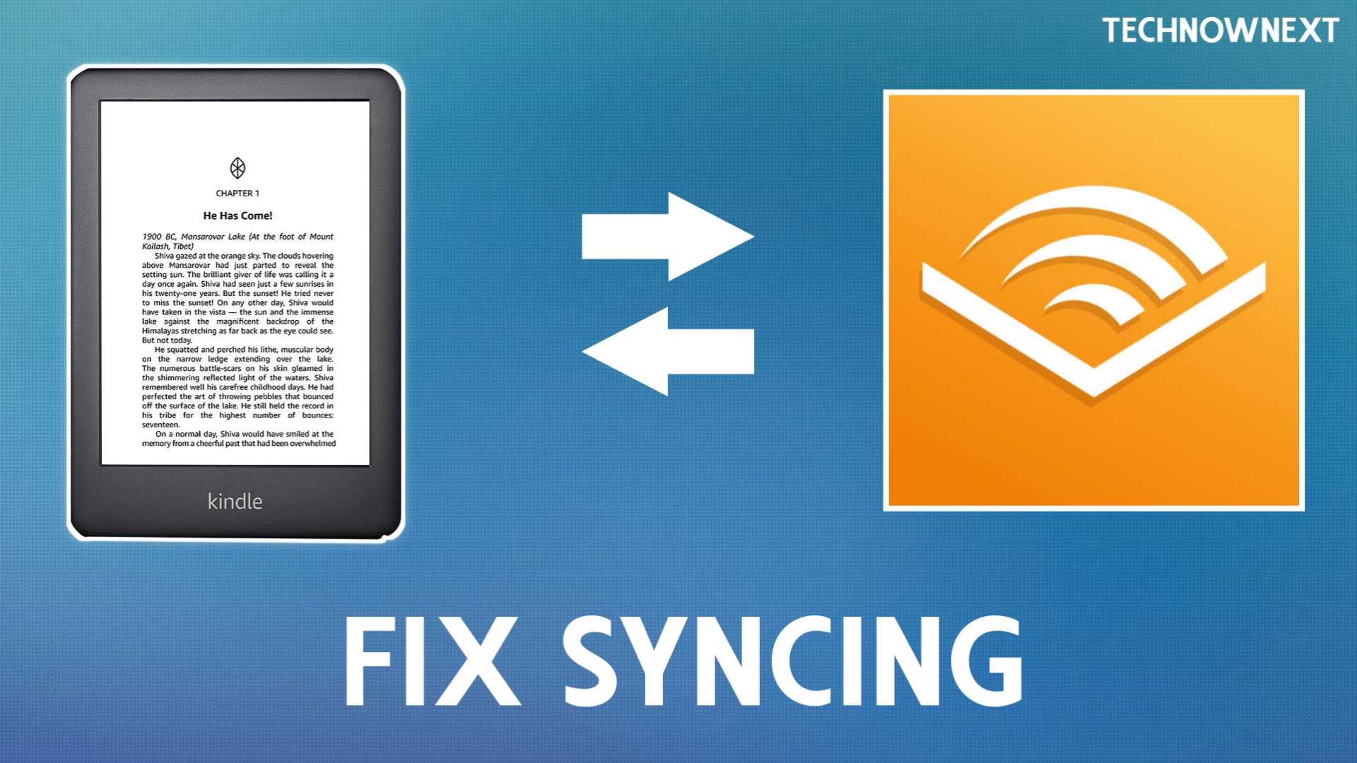Kindle and Audible not syncing