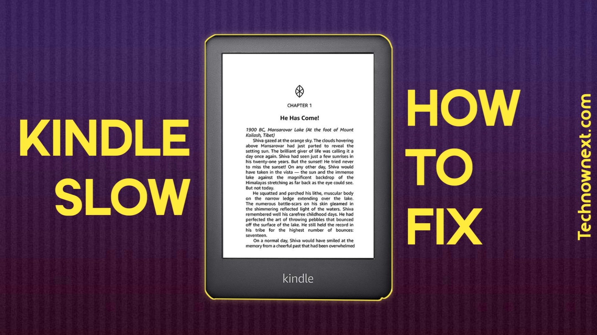 Kindle slow how to fix