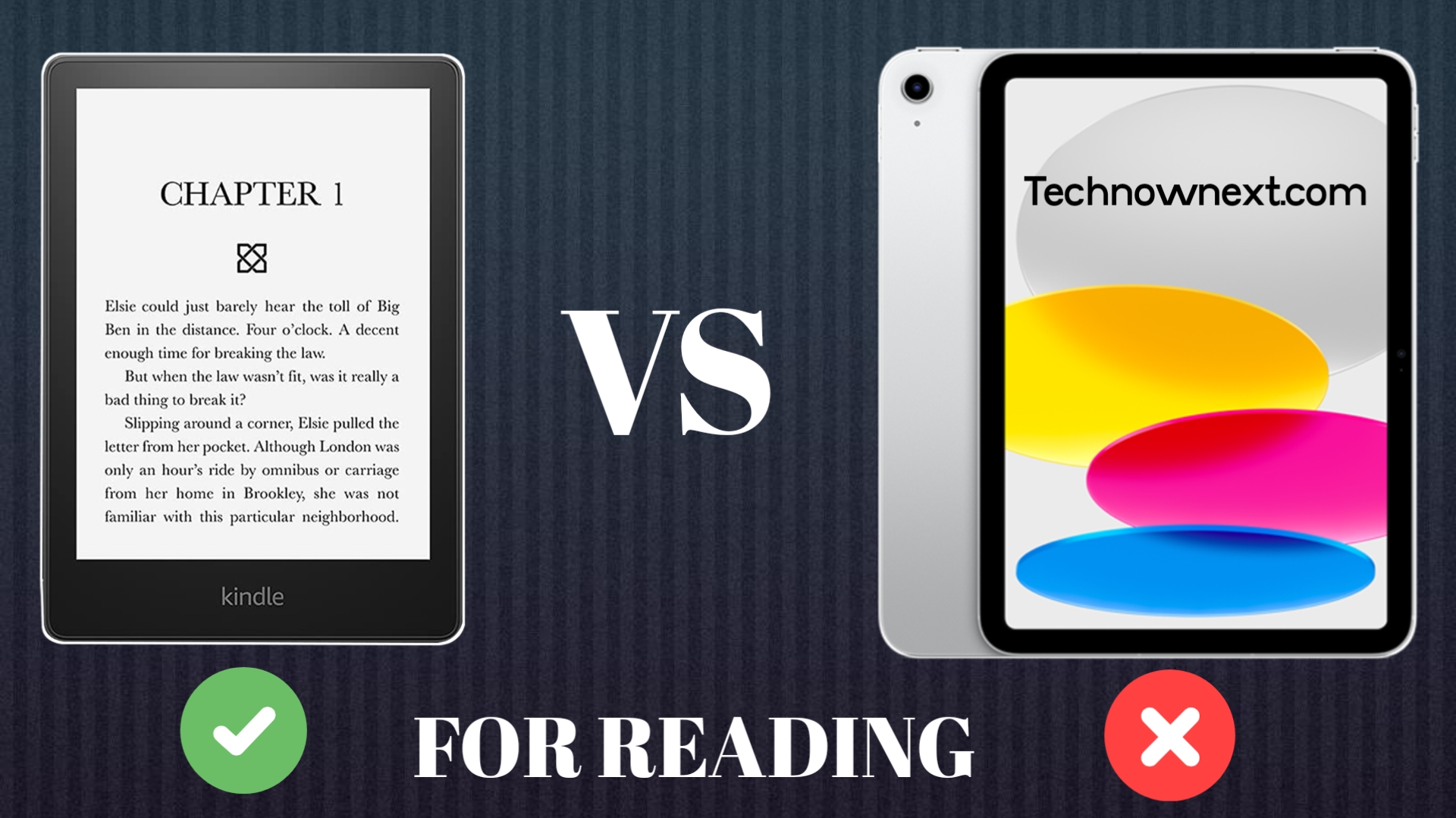 Kindle vs ipad for reading