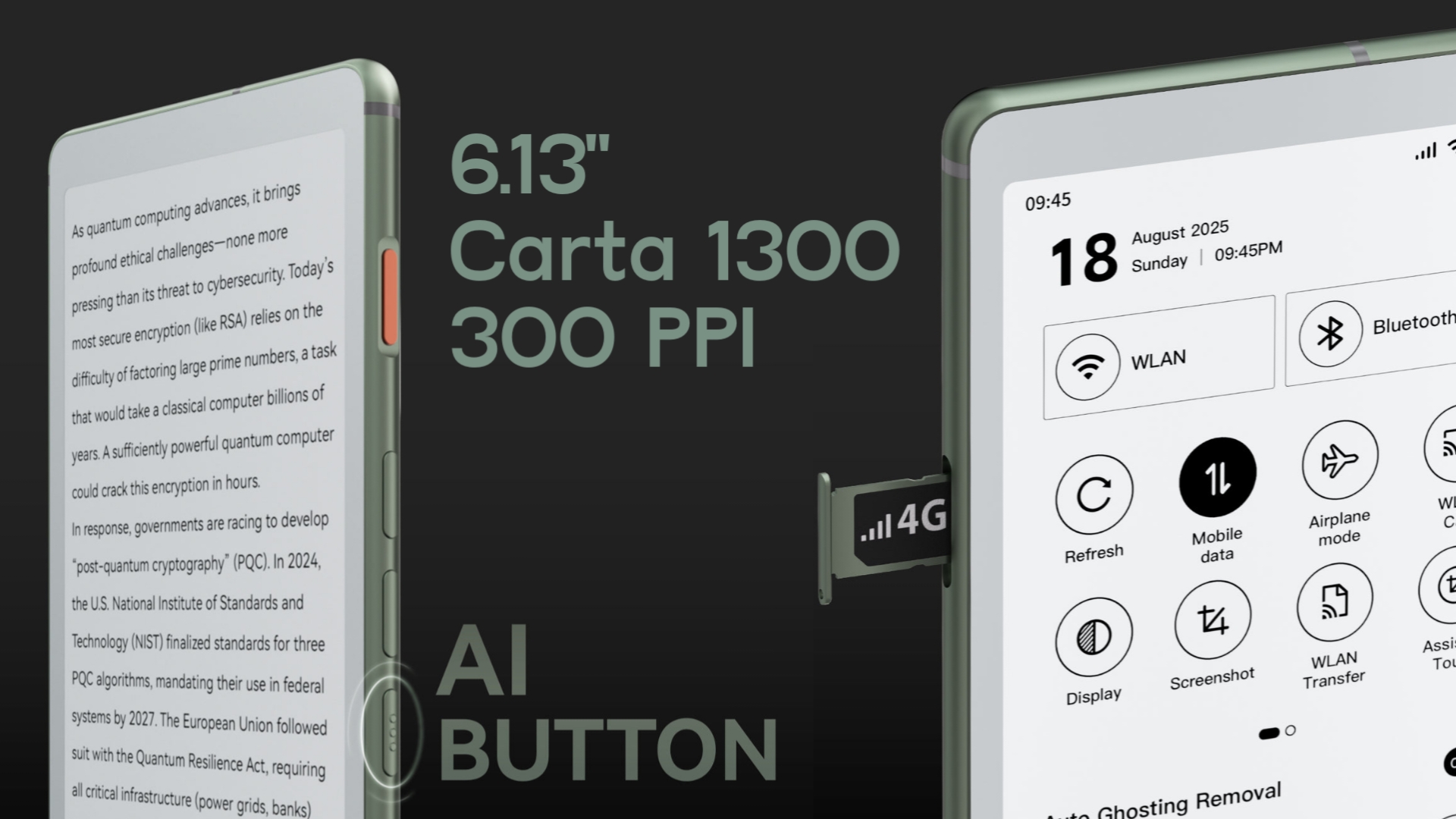 Viwoods Aipaper Reader