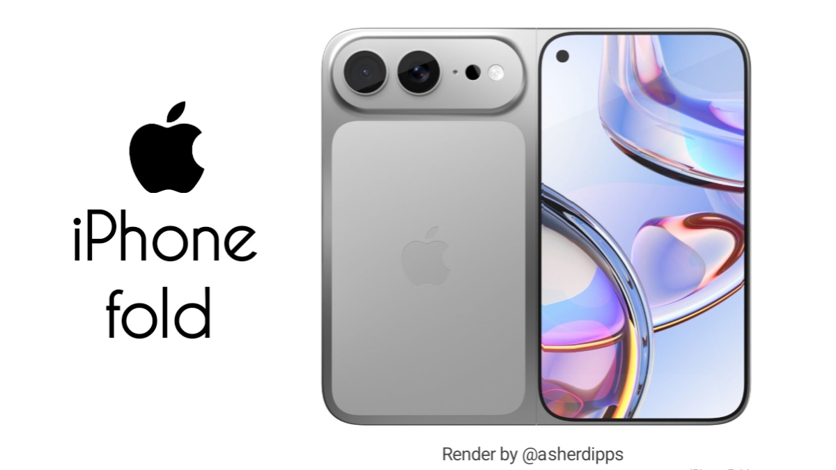 Apple iphone Fold render